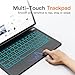 JUQITECH Magic Keyboard Case for Samsung Galaxy Tab S10 Lite S10 FE 2025 S9 FE 10.9 Inch S11 S9 S8 S7 11