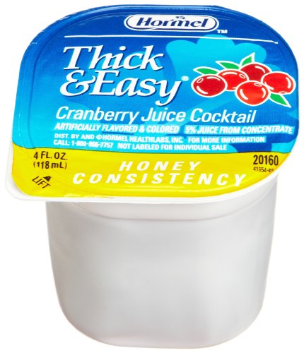 Hormel Thick & Easy Cranberry Juice 24ct
