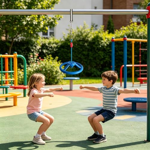 Roue rotative pour aire de jeux et entrainement exterieur - 2