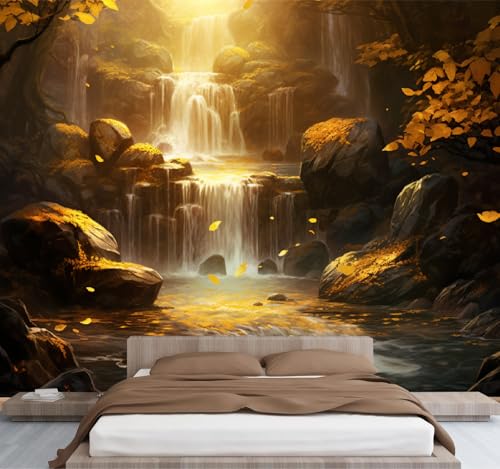 Papier peint paysage automne comme cadeau de naissance idéal