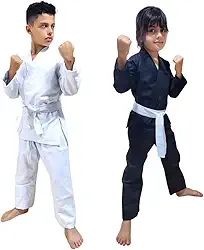 Kimono Hapkido Infantil Acompanha Faixa Branca Lisa