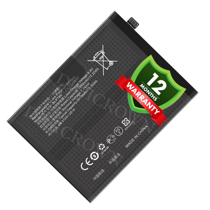 Image of Original BLP789 Battery Compatible for Oppo Reno 4 5G (CPH2091, PDPM00, PDPT00) - (4000mAh) - 1 Year Warranty DF7