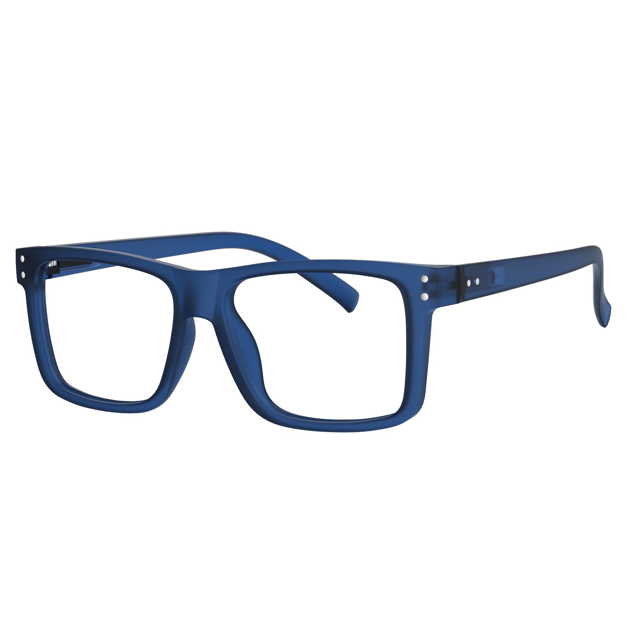 Eyekepper Oversized Reading Glasses Square Large Frame Readers for Men and Women