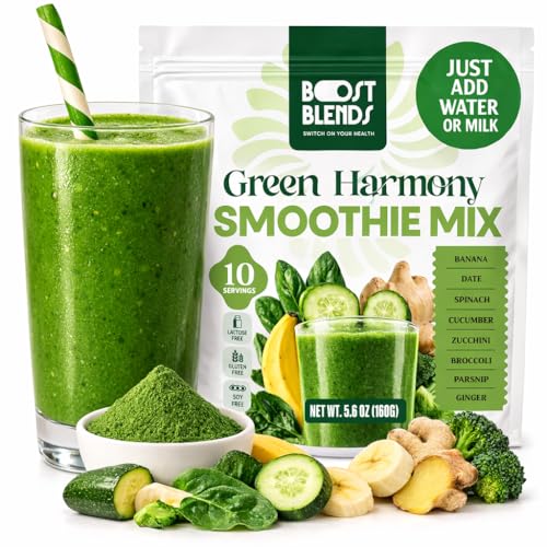Green Smoothie Powder with Super Greens & Detox Greens...