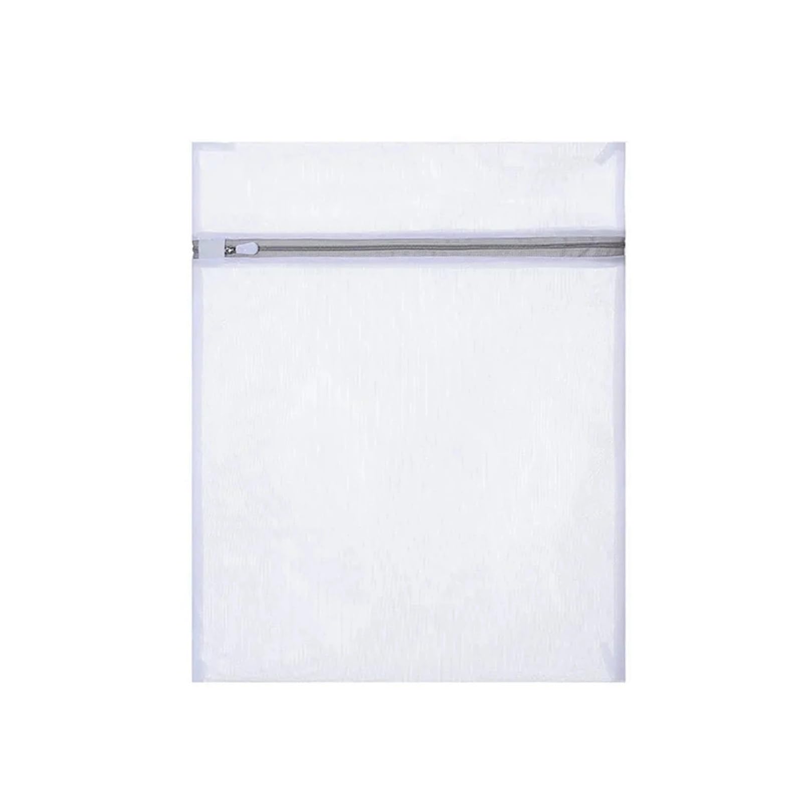 White Large Washing Laundry Bag Mesh Organizer Net Dirty Bra Socks Underwear Shoe Storag Wash Machine Cover Clothes(Fine net 50x60cm)
