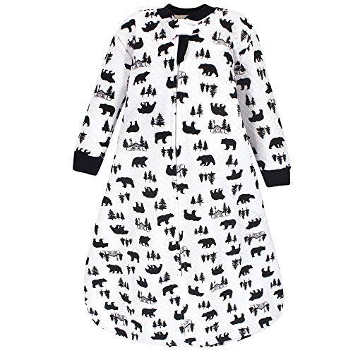 Image of Hudson Baby Unisex Baby Premium Quilted Long Sleeve Sleeping Bag and Wearable Blanket