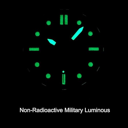 Miniatura 6 de Reloj automático de titanio militar alemán. Fecha GPW. 200M WR. Cristal de zafiro.