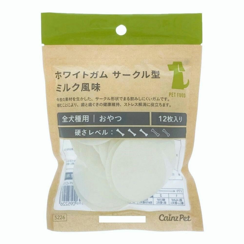 Amazon.co.jp: カインズ(CAINZ) ホワイトガム サークル型 ミルク