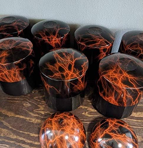 Motorcycle Riding Free Theme Hydro-Graphic Print Cremation Urn/Vault Combination (Tall) - Image 5