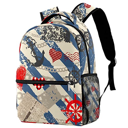 Sac à dos voyage avec porte-bouteille et motif pattes de chien M
