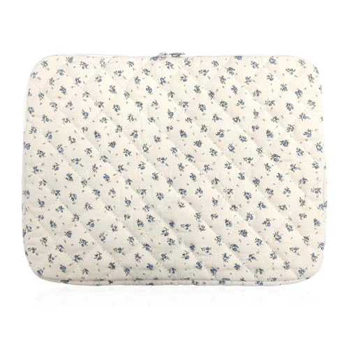 CHROMACRAFT 1 Stück Laptoptasche, 14 Zoll Süße Laptoptasche, Florale Computertasche, Laptop-Aufbewahrungstasche, Tablet-Aufbewahrungstasche, Tablet-Schutzhülle