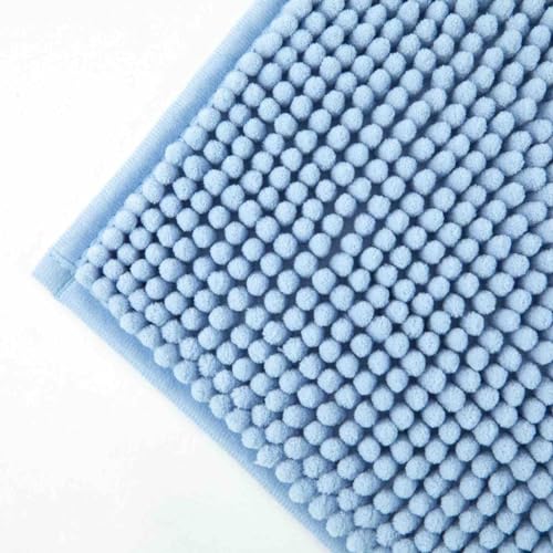 Emma Barclay Noodle Soft Touch Non-Slip Bathroom Rug in Blue - Bath Mat 45x75cm - Cosy Home Interiors Emma Barclay Noodle Soft Touch Non-Slip Bathroom Rug in Blue - Bath Mat 45x75cm - Image 3