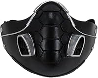 Vista 1 de Máscara de víbora de resina para Halloween, máscara de cosplay de media cara