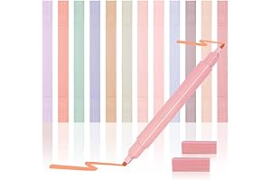 Aesthetic Highlighters, Mild Highlighter Double Ended Fluorescent