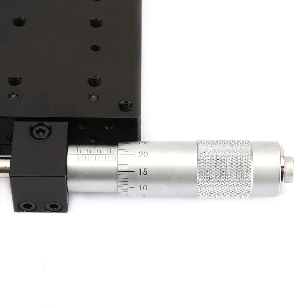 Manueller Lineartisch 80x80mm - Präzisions-Schiebetisch Mit Kreuzrollenführung