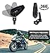 Motorcycle Bar End Mirrors Compatible With Honda GROM MSX125 Kawasaki Z650 Z125 Z900 Z750 SV650 Yamaha MT-07 MT-03 MT-09 MT-10 FZ09 Suzuki GS-F1250 7/8