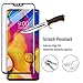UniqueMe [2 Pack] Screen Protector For LG V40 ThinQ,[Case Friendly][Full Coverage] 3D Tempered Glass (Black)