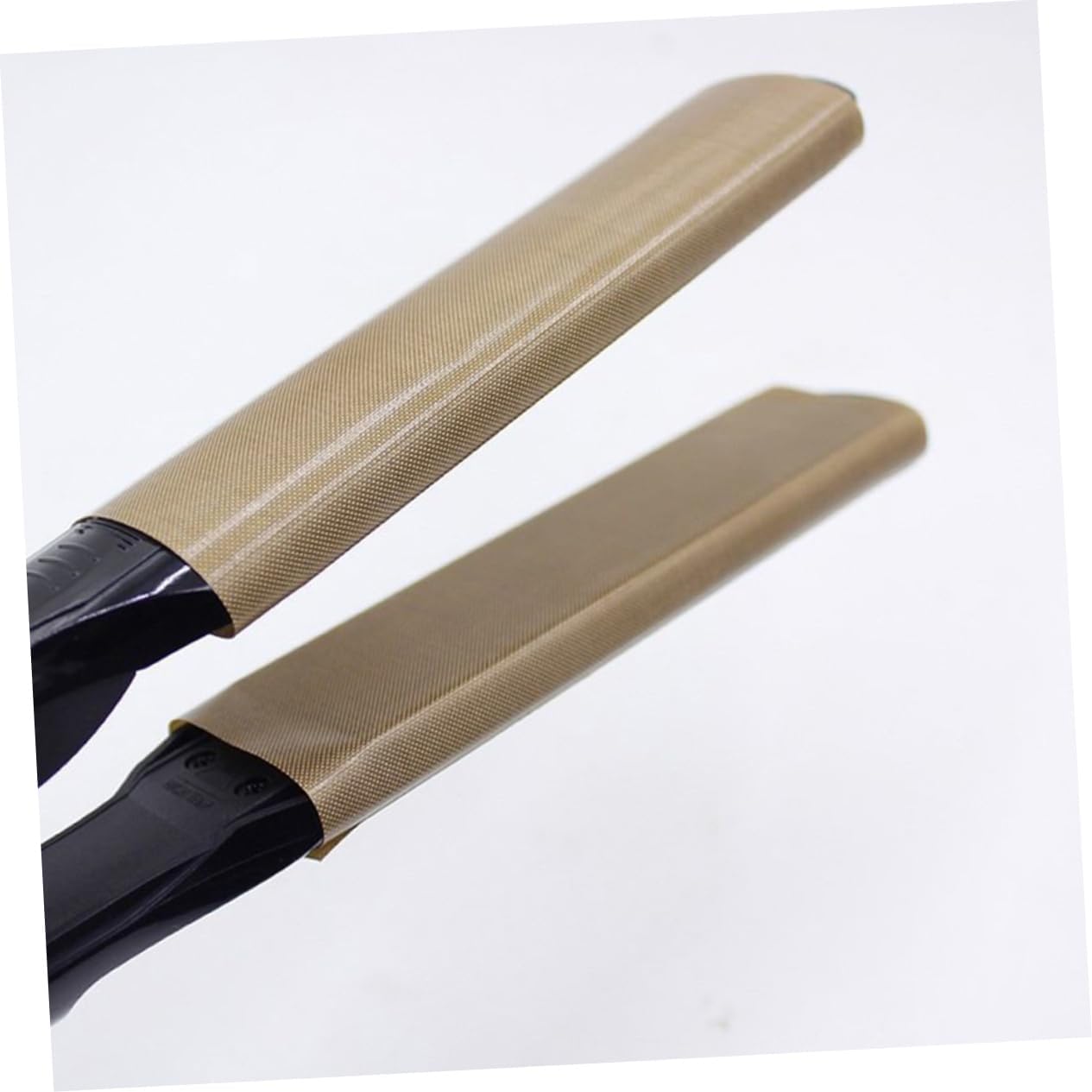 20pcs Hair Straightener Brush Sticker Insulation Decal for Hot Comb Heat Press Cover Curling Wand Perm Stick