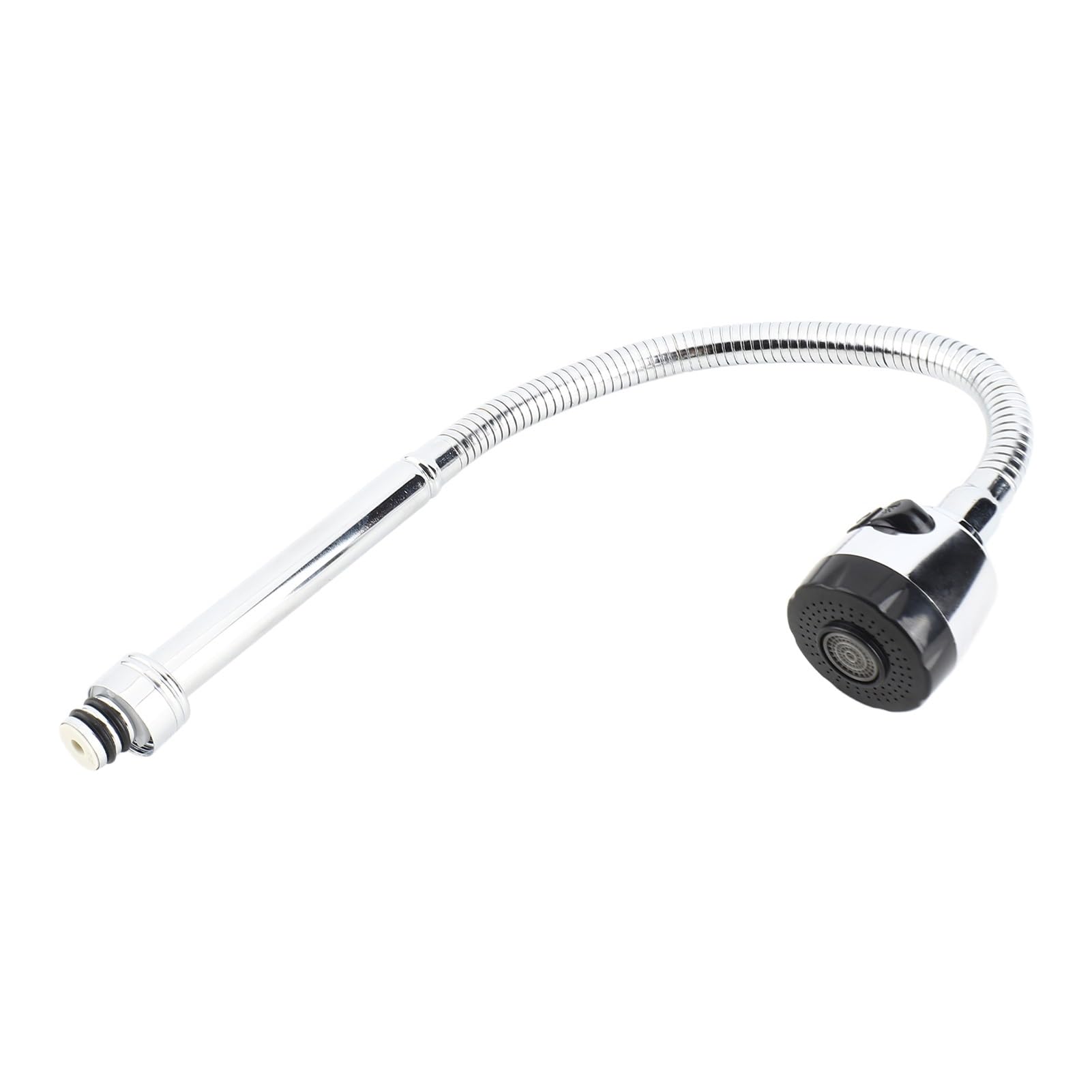 BNGDFDGH 1x 304 Stainless Steel Swivel Spout Kitchen Sink Faucet Pipe Fittings Single Handle Connection