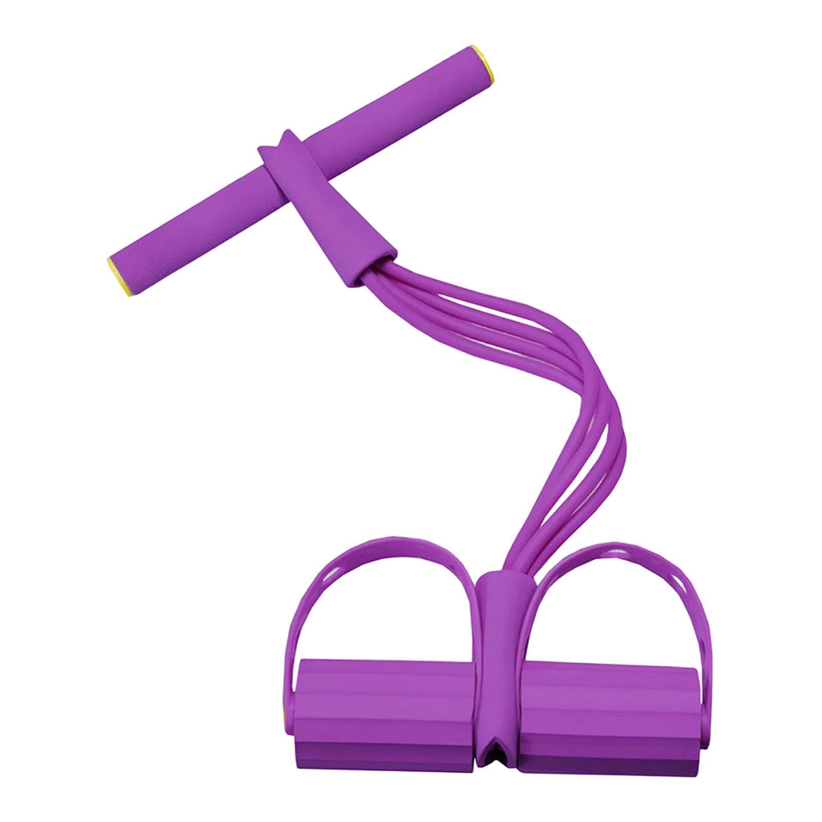 BNF® Foot Pedal Resistance Band Yoga Elastic Exercise Band for Stretching Arm Leg Purple-Sports, Fitness & Outdoors/Running/MP3 Player Armbands-image-15