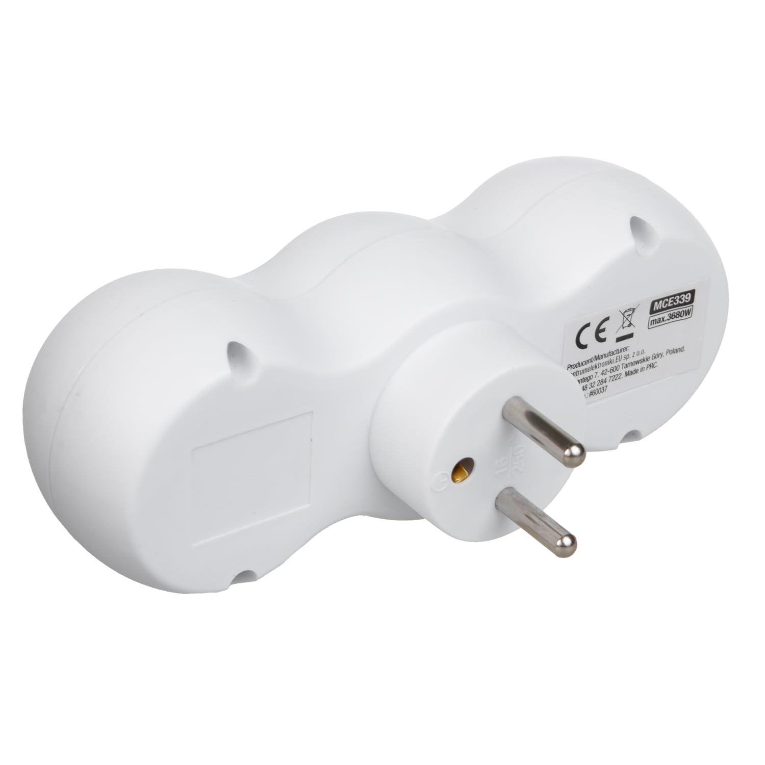 Maclean Current Outlet, Socket Splitter with 2 Sockets, 2x USB A/C, Type E, 2x16A, MCE339 E - Image 4