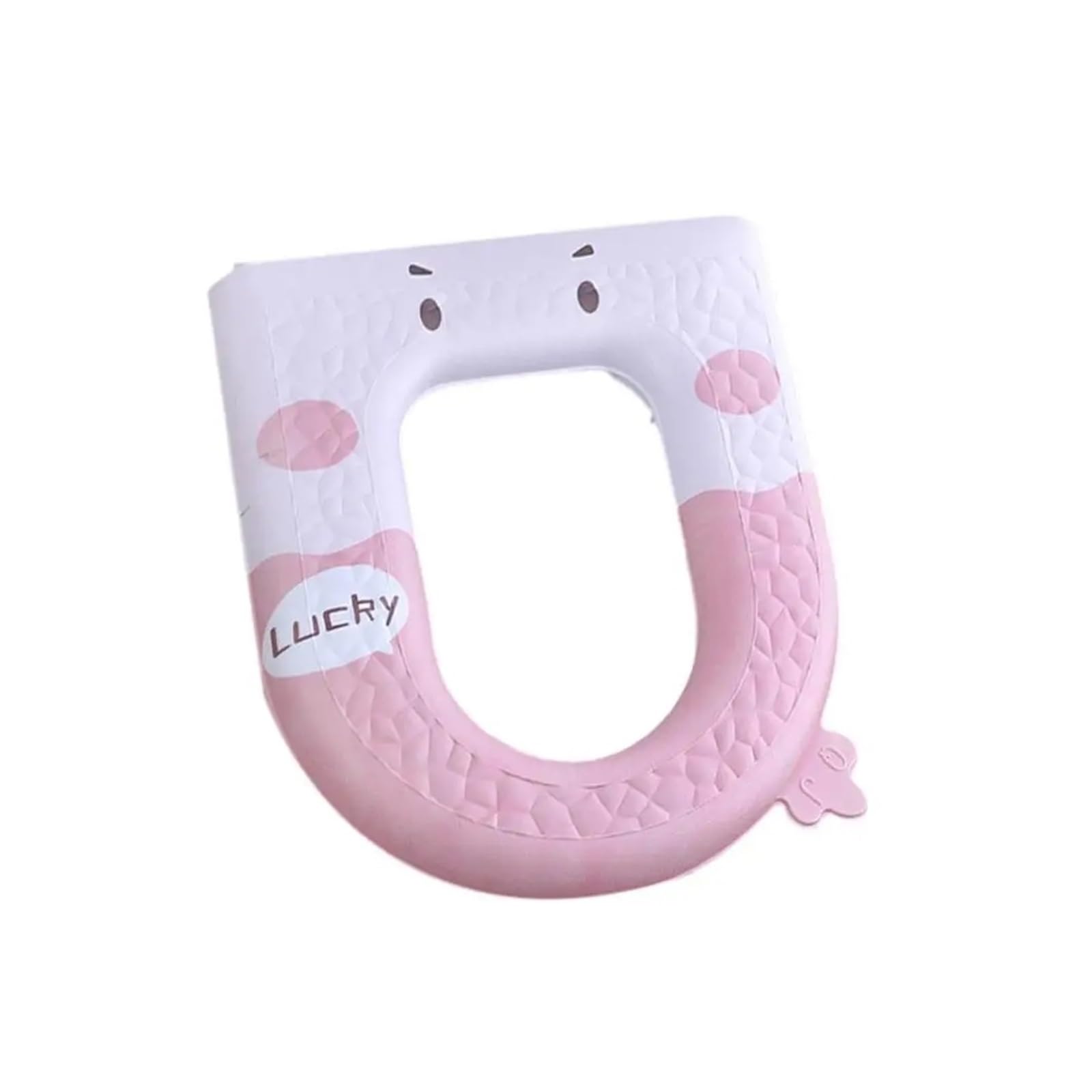 MZSKLW Padded Toilet Seat Toilet Seat Cover Washable Bathroom Soft Lid Cushio(Color-D)