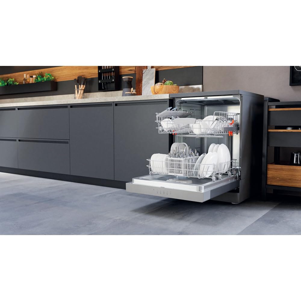 HA2FFD14BX - Lavastoviglie Libera Installazione 14 Coperti Inox Classe Energetica D