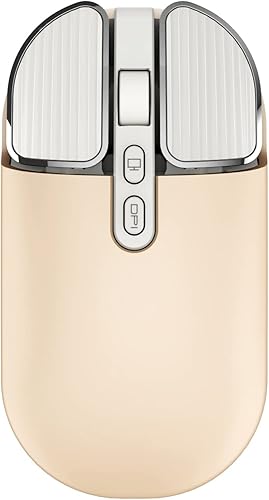 Miniatura 9 de Ratón inalámbrico recargable de 2.4G con receptor USB, un clic para volver al escritorio, botón de silencio, ahorro de energía, 2400 DPI óptico