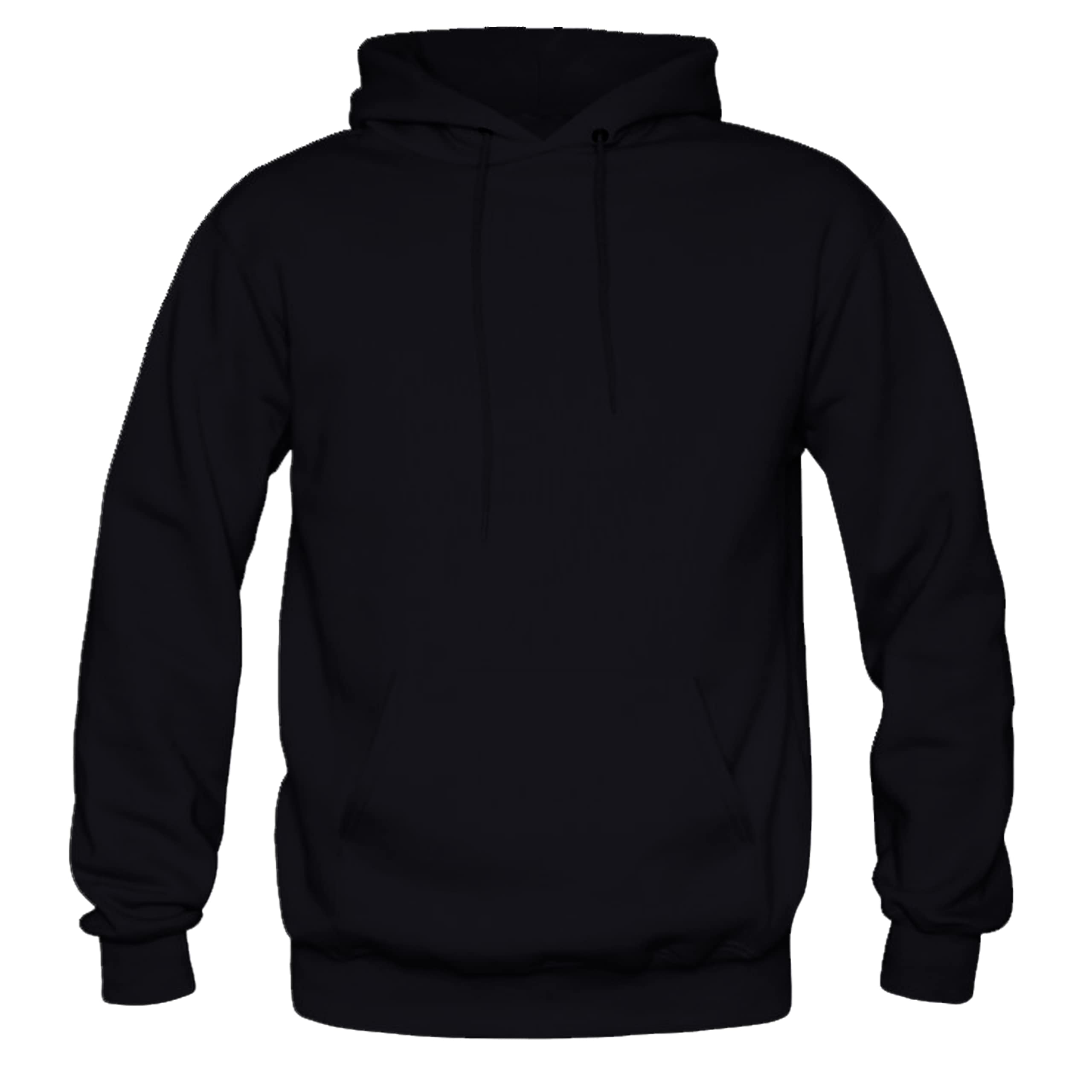 Casual Plain Hoodie | Sweatshirt | Solid Colors | With Kangaroo Pocket | Unisex