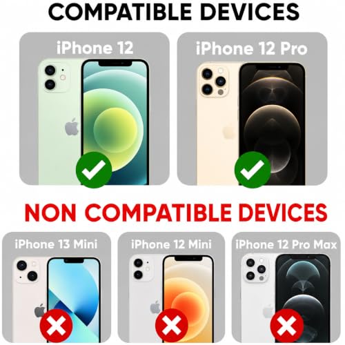 Image of Tempered glass for iPhone 12 / 12 Pro (6.1 Inch) | iphone 12 tempered glass 9H Hardness, HD Clear, Bubble-Free, Case Friendly, Screen Guard Full Coverage, Easy Installation of iphone 12 screen protector | Pack Of 1