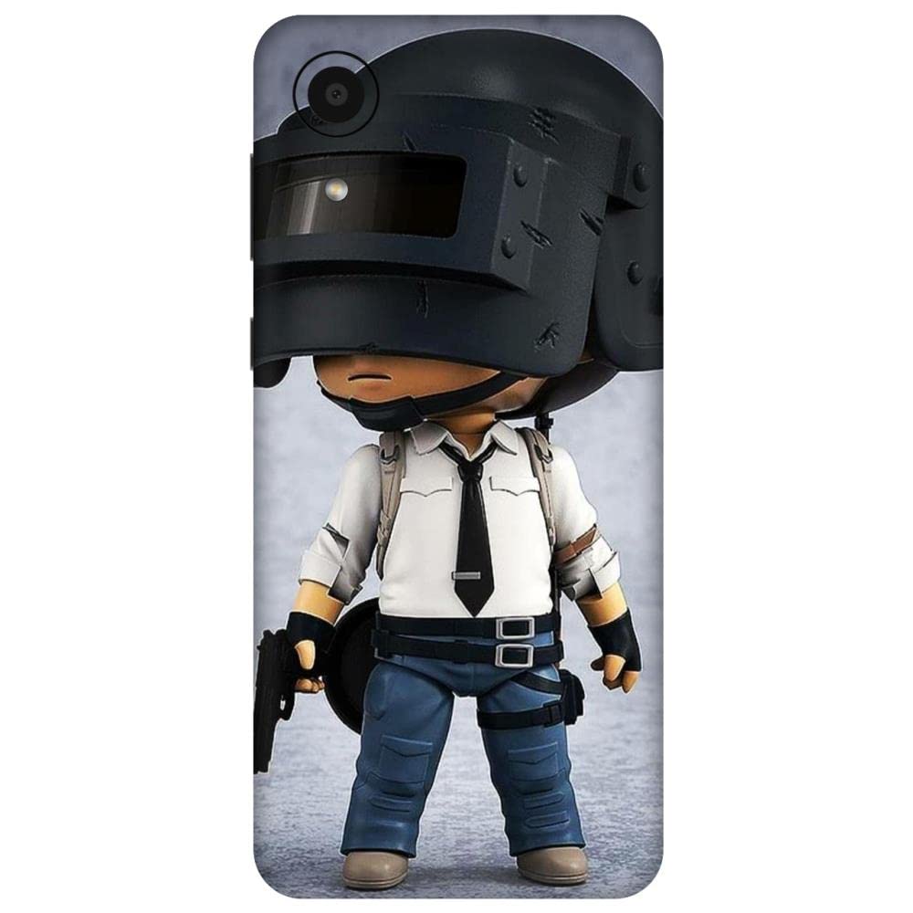 TGF Printed Matte Finish Vinyl Mobile Back Skin (This is Not Back CASE/Cover) for Samsung Galaxy A03 Core Design E02 -MT