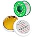Produktbild Lötzinn, HANDSKIT Bleifreies Lot Lötdraht, Lötmaterial mit Kolophonium Kern (Rosin Activated Solder) 99.3Sn-2.2Rosin-0.7Cu-0.3Ag, 0.6mm, 100g