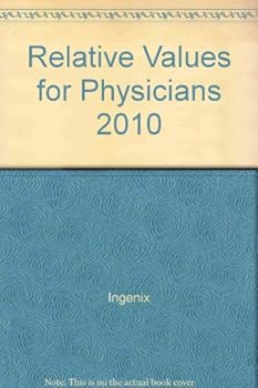 Paperback Relative Values for Physicians 2010 Book