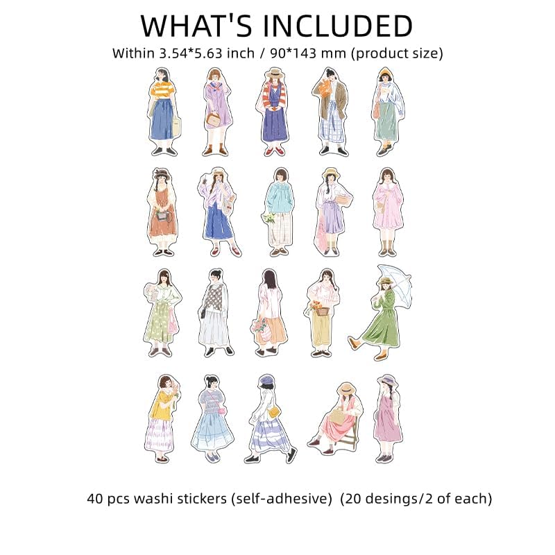 ZXMNBH Lot De 15 Autocollants Transparents Imperméables En