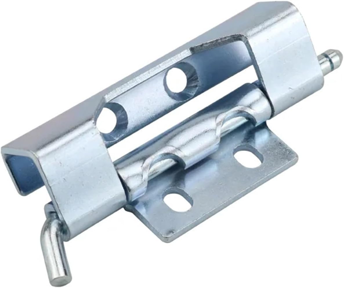 Iron Concealed Detachable Welding Hinge 1Pcs(Large)