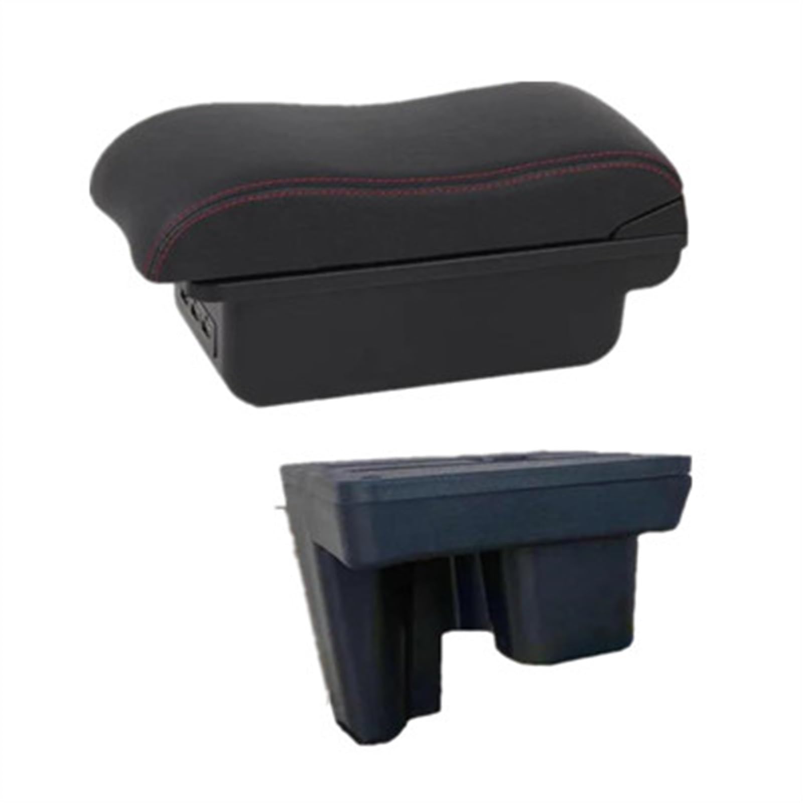 Noheeu B2 Red Line Car Armrest Interior Dedicated Retrofit Center Box Storage For Hilux