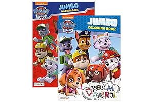 Paw Patrol Jumbo Coloring Book: Hours of Endless Fun for Young Artists