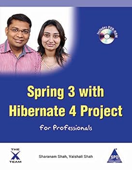 Paperback Spring 3 with Hibernate 4 Project for Professionals Book