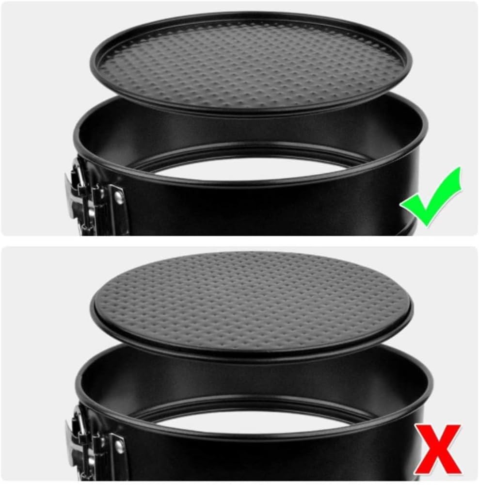 155pcs Non Stick Lock Button Cake Baking Tray Set Silicone Paper Spatula