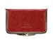 Produktbild WITTCHEN Kosmetiktasche aus Narbenleder | Kollektion: Italy | aus hochwertigen Materialien | elegant und klassisch | Rot | 8.5x14 cm