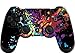 Produktbild DOTBUY PS4 Design Schutzfolie Skin Sticker Aufkleber Set Styling für Sony Playstation 4 Controller X 1 (Paint Splats)