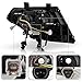 ACANII - For 2009-2021 Nissan Frontier Switchback Turn Signal LED Tube Dual Projector Headlights Headlmaps Left+Right