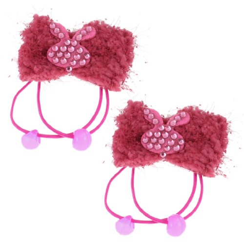 Ruilogod �N���X�^�� �{�E�^�C �t�F�C�N�r�[�Y �V���V�� �w�A�^�C �|�j�[�e�[�� �z���_�[ �t�N�V�A 2�� (id: d6e d43 f45 131 3d2