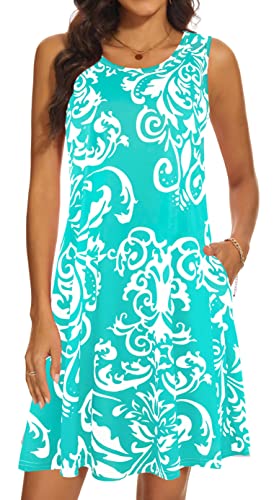 Summer Dresses for Women 2025 Casual Sundresses Beach Cover Ups S...