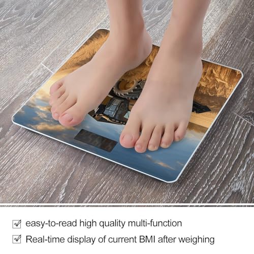Báscula digital personal de alta precisión para baño miniatura 5