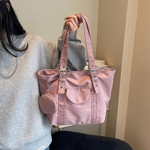 Large Capacity Nylon Crossbody Tote Bag, Lightweight Hobo Sling Bag for Women, Versatile Shoulder Bag4