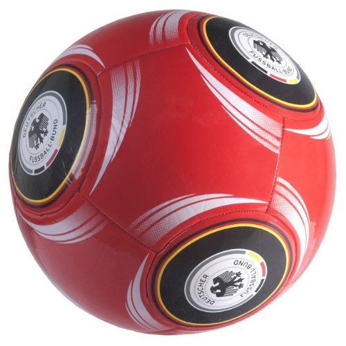 4UNIQ DFB Fußball rot, Größe 5 aufgepumpt Cover