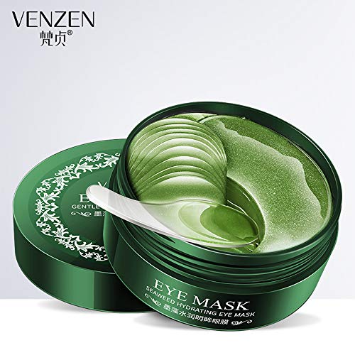 30 pares VENZEN Olho verde Máscara Máscaras Poder de cristal gel de colágeno, ótimo para Anti Aging,