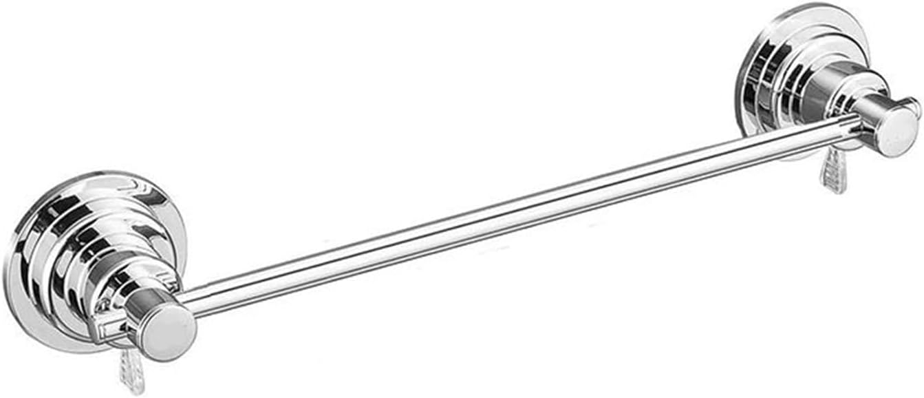 Bathroom Adjustable 24 Inch Plastic Shower Suction Sliding Bar