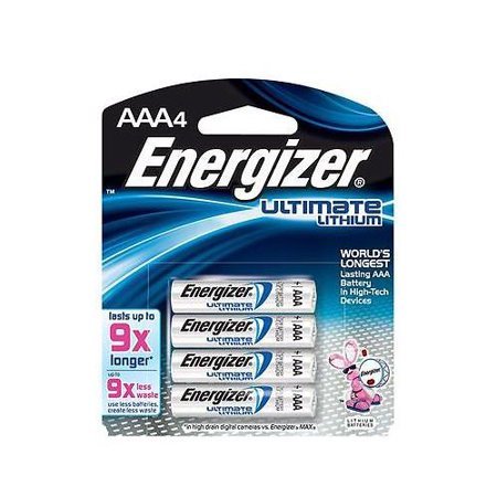 Ultimate Lithium Aaa Batteries 4Pk - One Size - #TOP7